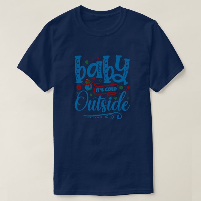 T-shirt bébé son froid extérieur01 (Design devant)