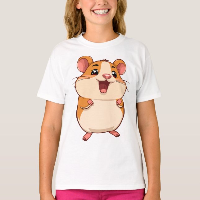 T-shirt bébé Souris Mignonne (Devant)
