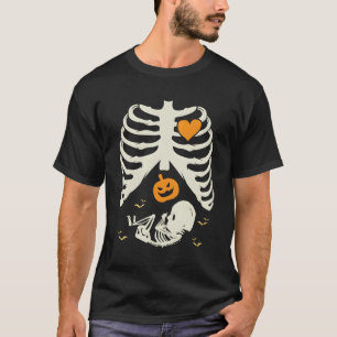 T-shirt Bébé Squelette Grossesse Cadeau de grossesse Cadea