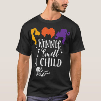 T-shirt Bébé Squelette Grossesse Halloween Winnie Je Sens