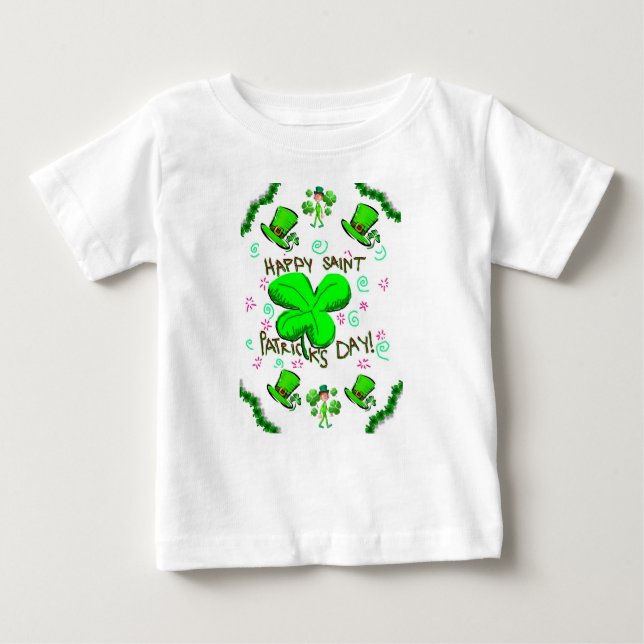 T-shirt bébé St. Patrick's Day (Devant)