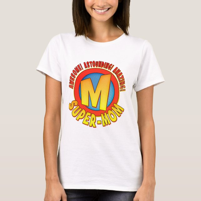 T-shirt Bébé superbe de dames du jour de mère de maman - (Devant)