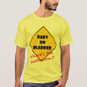 T-shirt Bébé sur la vessie