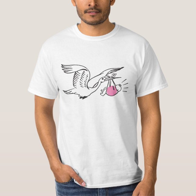 T-shirt Bébé sur le chemin (Devant)