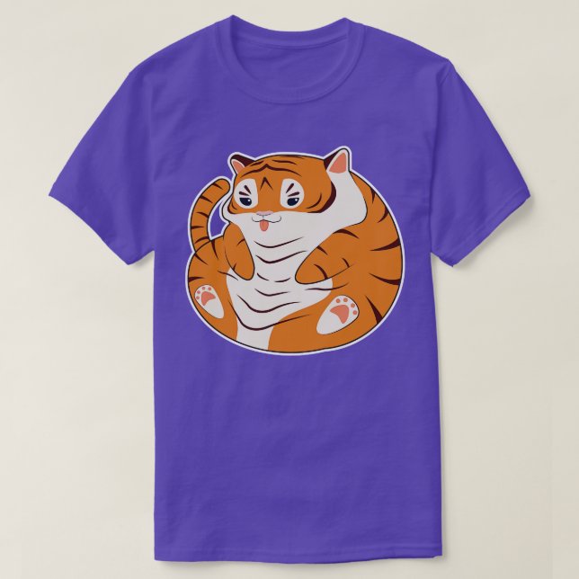 T-shirt Bébé Tiger drôle (Design devant)