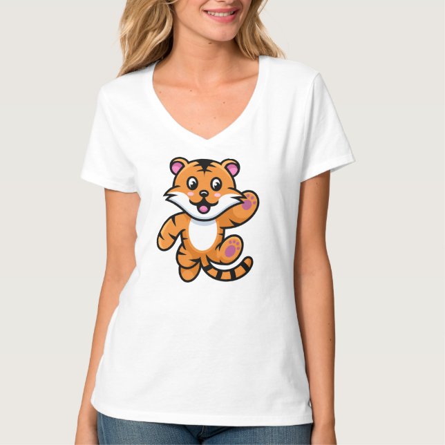 T-shirt Bébé Tigre (Devant)