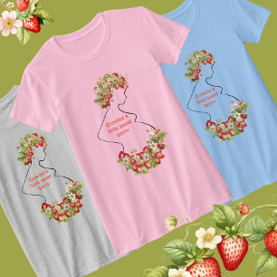 T-shirt Bébé tout doux aux fruits rouges 