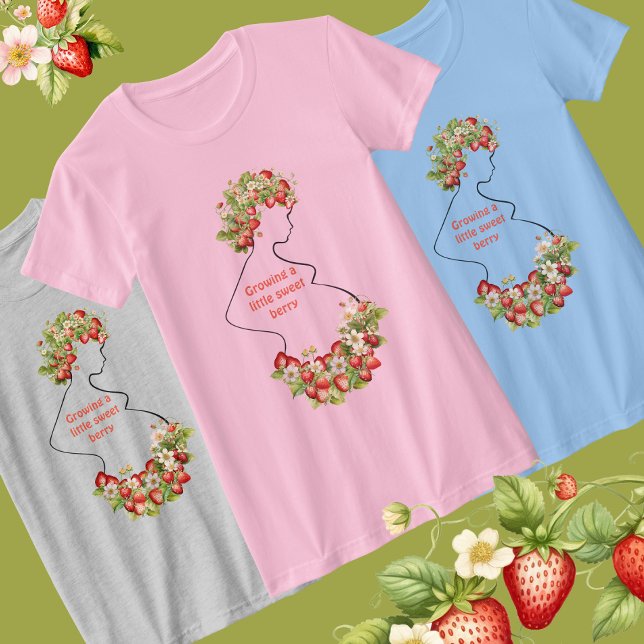 T-shirt Bébé tout doux aux fruits rouges  (Créateur téléchargé)