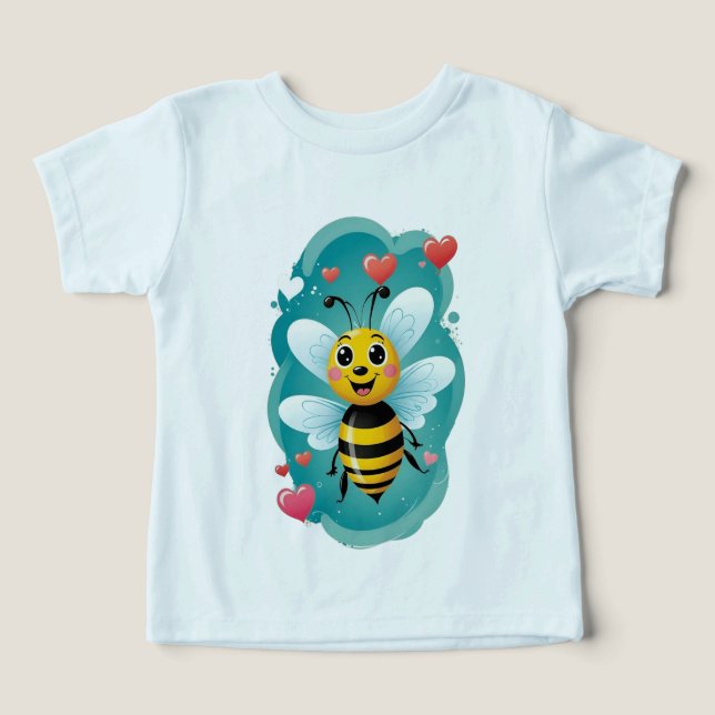 T-shirt bébé tout-petit (Design Recto)