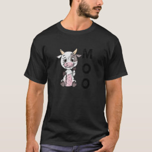 T-shirt Bébé Vache Agriculteur Vie Vache Heureuse Ferme An