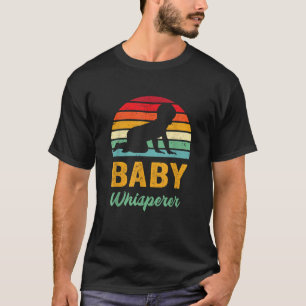 T-shirt Bébé Whisperer Drôle Travailleur Entraîneur Doula