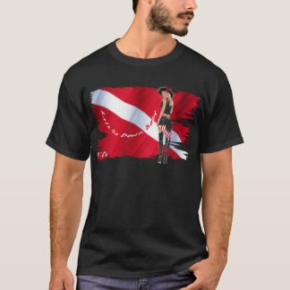 T-shirt Bébés chauds de piqué dans le bikini