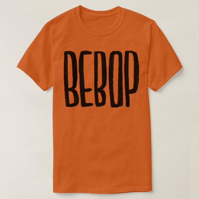 T-shirt Bebop Jazz Music (Design devant)