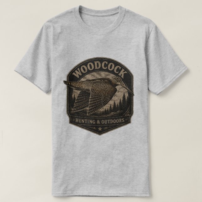 T-shirt Bécasse  (Design devant)