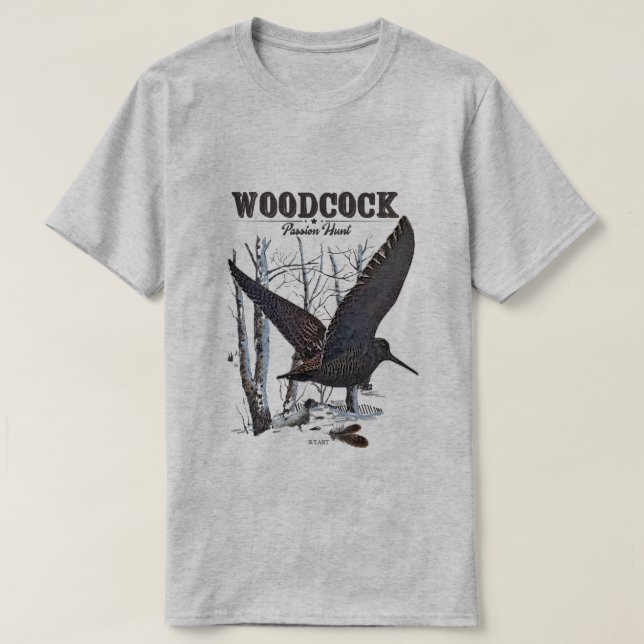 T-shirt Bécasse  (Design devant)