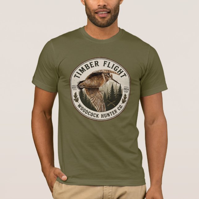 T-shirt Bécasse  (Devant)