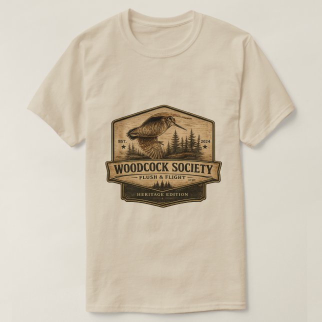 T-shirt Bécasse  (Design devant)