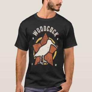 T-shirt Bécasse Vintage Rétro Classique Animal