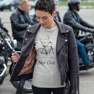 T-shirt Bécasseau, Poulets à vélo