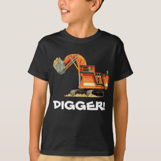 T-shirt Bêcheur fait sur commande de camion de la