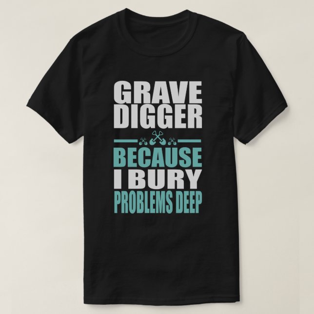 T-shirt Bêcheur grave 1 (Design devant)