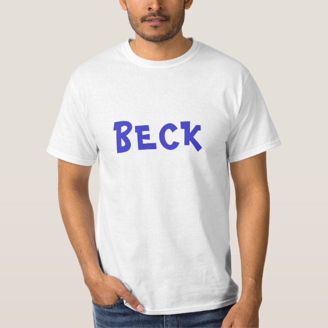 T-SHIRT BECK (Devant)