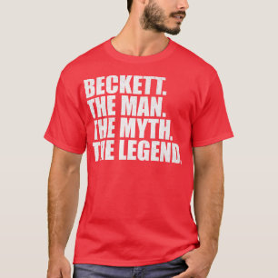 T-shirt BeckettBeckett Nom Beckett prénom