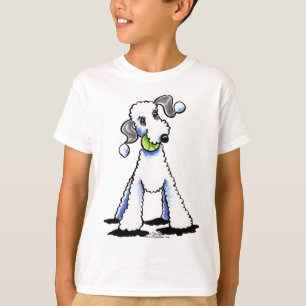 T-shirt Bedlington Terrier nous a laissés jouer