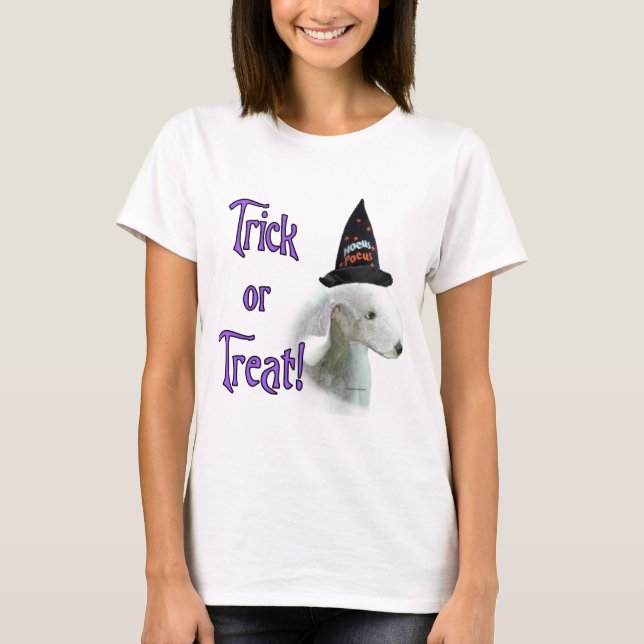T-shirt Bedlington Terrier Trick (Devant)