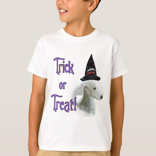 T-shirt Bedlington Terrier Trick (Devant)