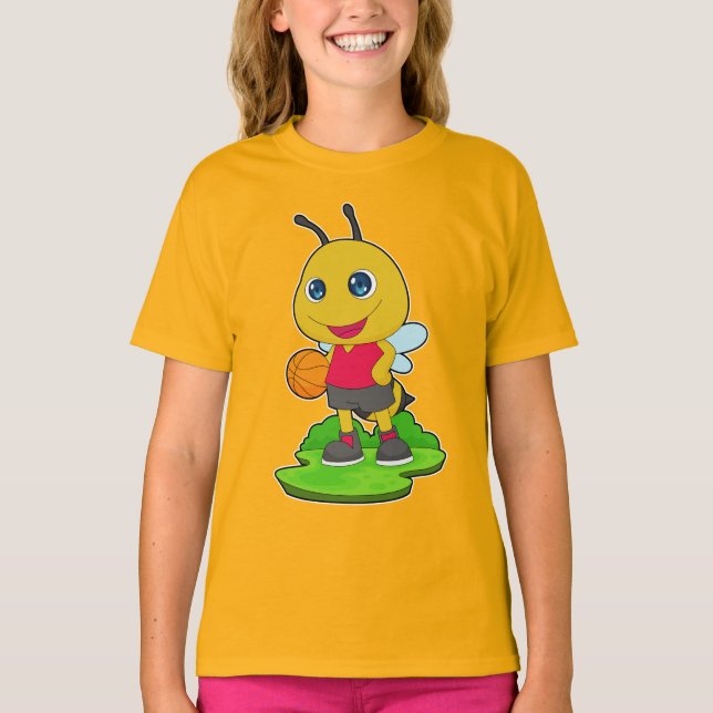 T-shirt Bee Basketball (Devant)