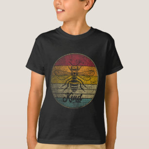 T-shirt Bee Be Kind - Amour Vintage Femmes Enfants Hommes 