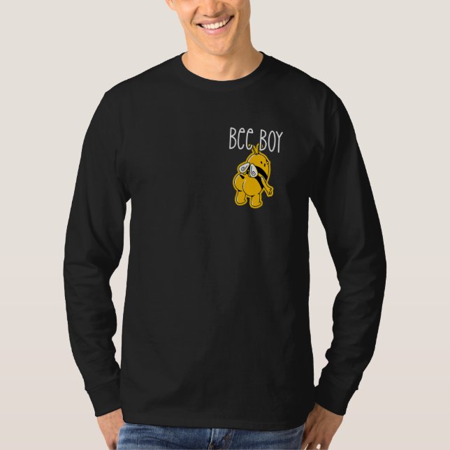 T-shirt Bee Boy  Wednesday Honey Beekeeper Bee Keeper (Devant)
