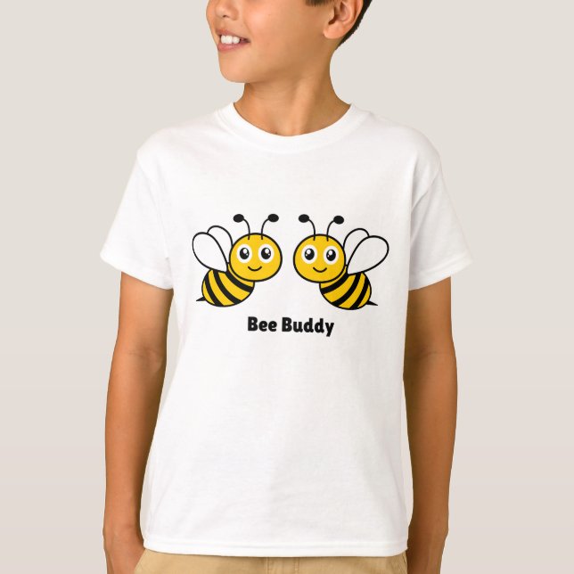 T-shirt Bee Buddy Montrez votre amour BEE (Devant)