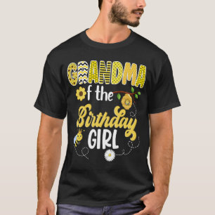 T-shirt Bee Bumblebee Girl Anniversaire Hive Sweet 1ère Pa