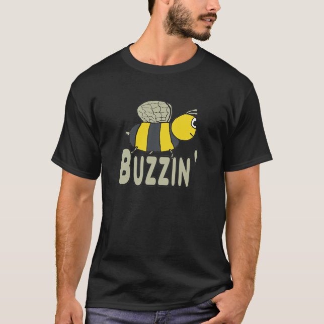T-shirt Bee Buzzing (Devant)