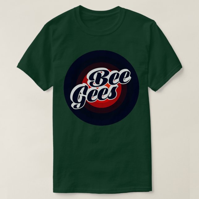 T-SHIRT BEE GEES BLURN CIRCLE (Design devant)