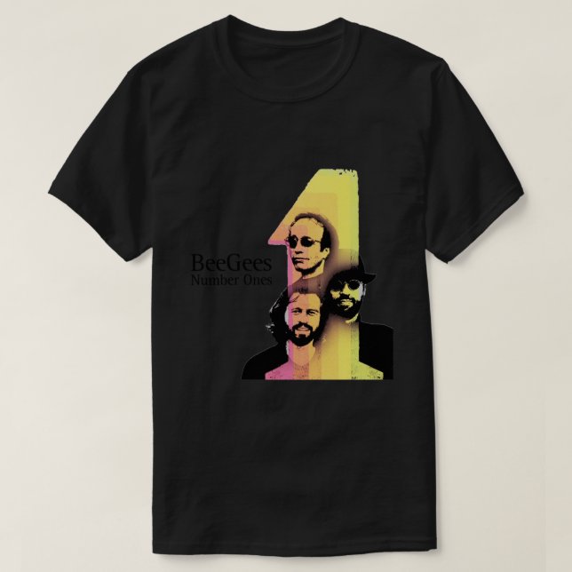 T-shirt Bee Gees Nombre Un (Design devant)