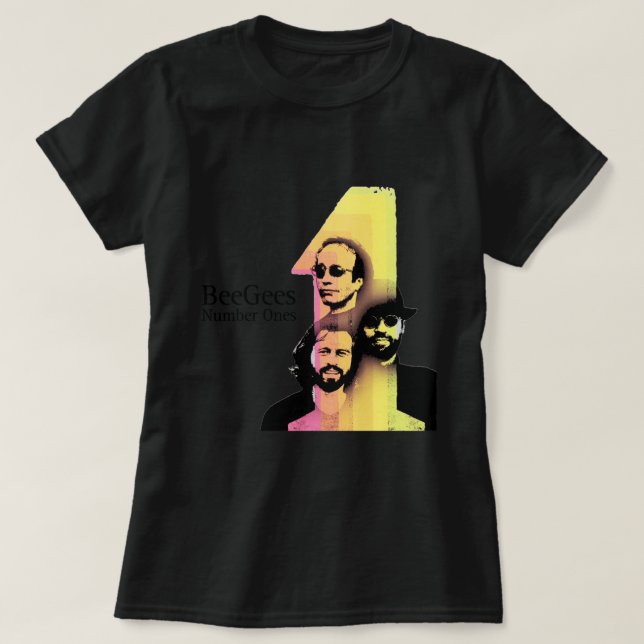 T-shirt Bee Gees Nombre Un (Design devant)