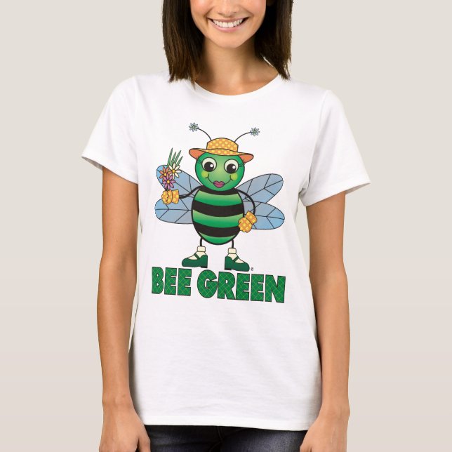 T-shirt Bee Green (Devant)