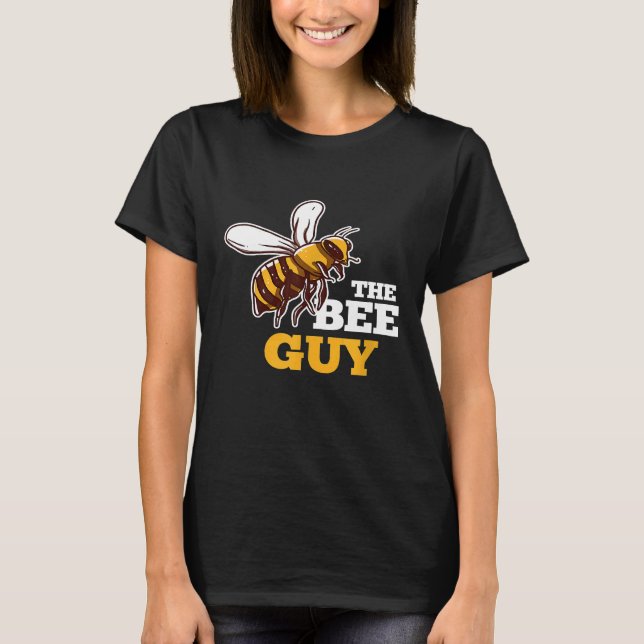 T-shirt Bee Guy Insect Animal Beekeeper Men (Devant)