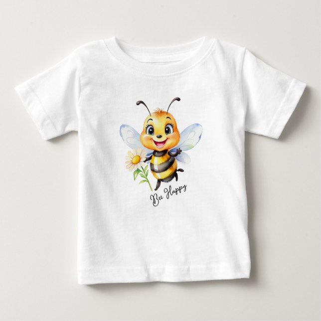 T-shirt Bee Happy (Devant)