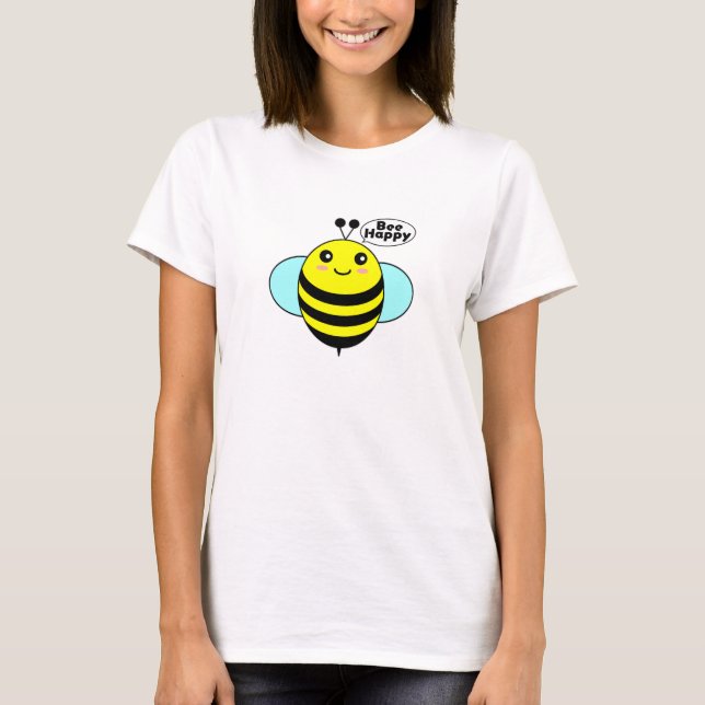 T-shirt Bee Happy (Devant)