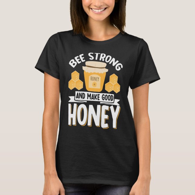 T-shirt Bee Honey Beekeeper 3 (Devant)