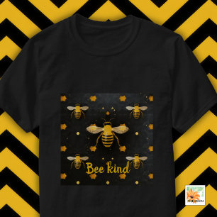 T-shirt BEE KIND bee keeper cadeau amoureux du miel