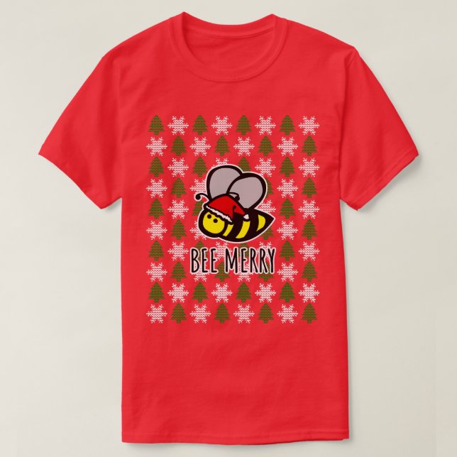 T-shirt Bee Merry (Design devant)