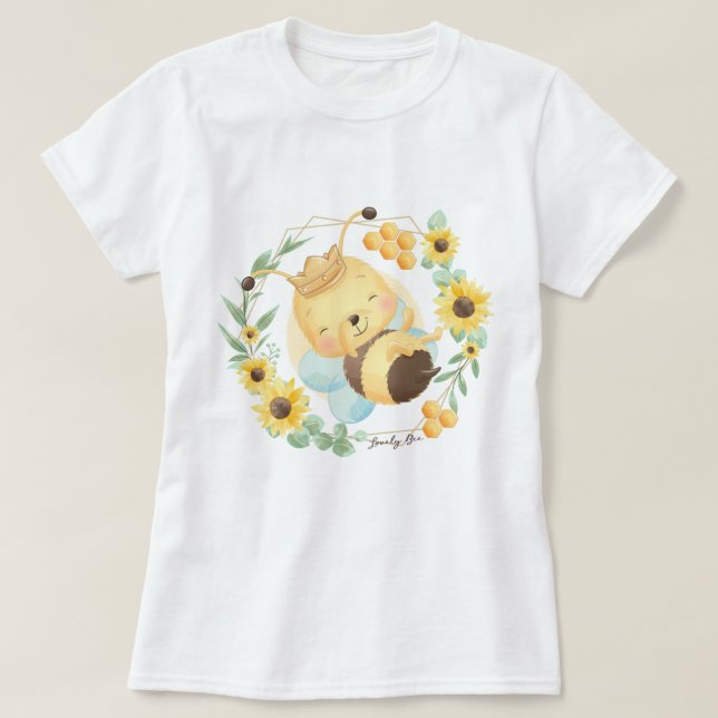 T-shirt Bee mignonne (Design devant)