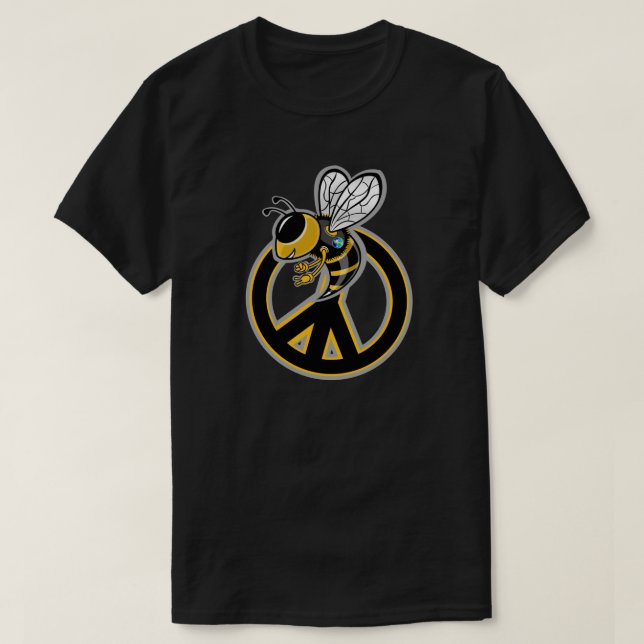 T-SHIRT BEE PEACE  (Design devant)