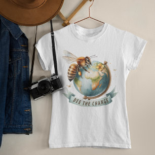 T-Shirt Bee the Change - Eco Statement