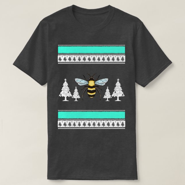 T-shirt Bee Ugly Christmas (Design devant)